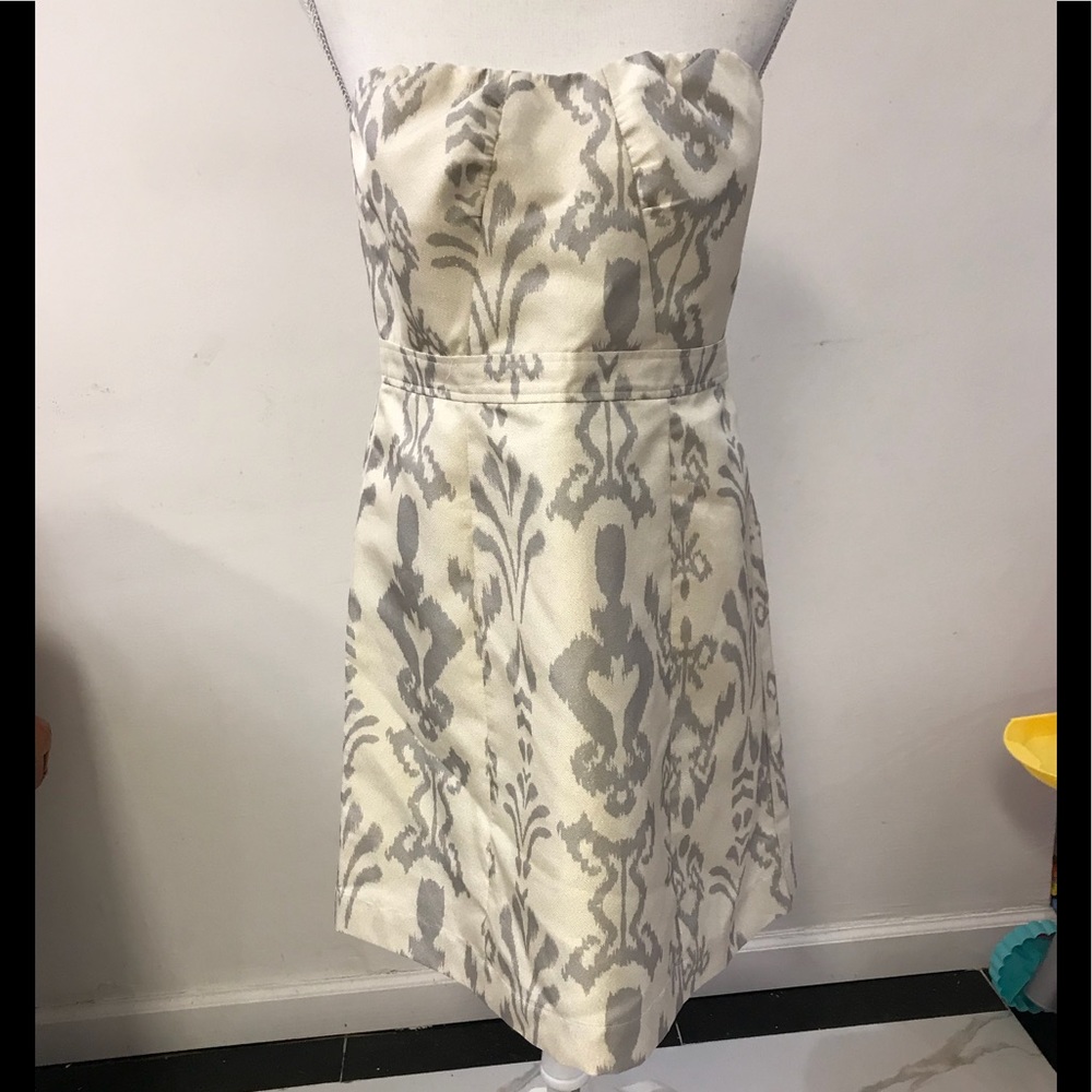AE Cream and silver dress